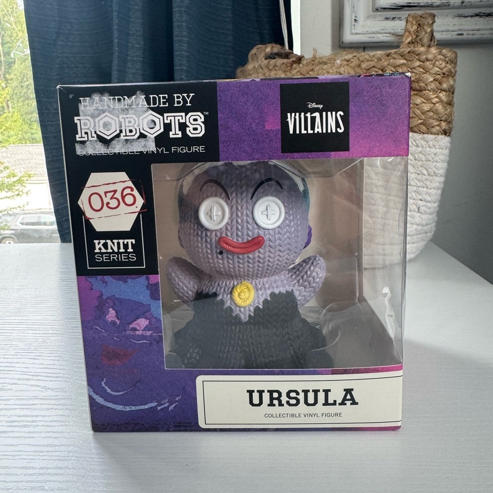 Disney Villains Knitted Series Ursula Figure Handmade By Robots 036